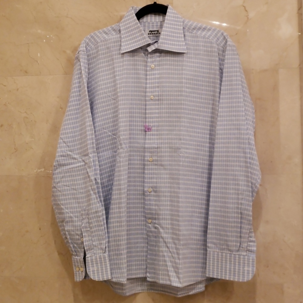 MEN'S ZEBEDIA MILANO BUTTON DOWN DRESS SHIRT
